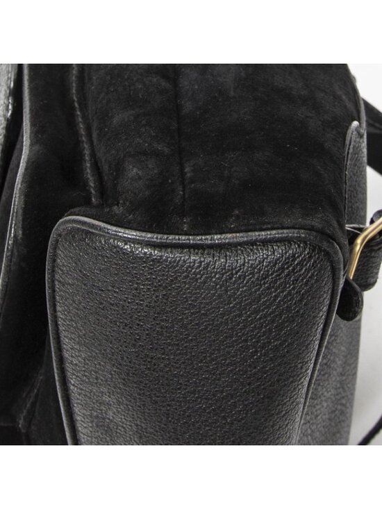 Gucci Rajibanbu Backpack Black Suede Leather main image 7